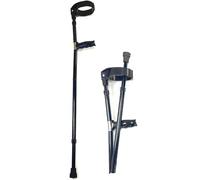 Stampella pieghevole per avambraccio, supporto leggero e regolabile, bastone da passeggio per anziani disabili anziani polsino ergonomico pieghevole aiuto per la mobilità