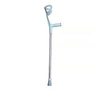 Stampelle a gomito aperte Stampelle per braccia Riabilitazione delle fratture per i giovani Stampelle doppie telescopiche antiscivolo leggere Stampelle ascellari Stampella ausiliaria Desider
