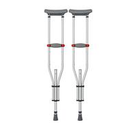 Stampelle a quattro zampe antiscivolo per anziani, bastone telescopico leggero per uomo e donna, robusto e portatile