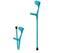 Stampelle ascellari for adulti, Stampelle for gomiti, Stampelle regolabili for camminare(Blue)
