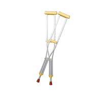 Stampelle ascellari per Bastone da Passeggio, Bastone da Passeggio Regolabile telescopico a Nove File con Comoda Imbottitura sotto Le ascelle, M