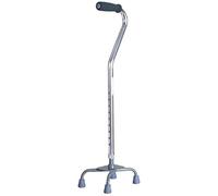 Stampelle Bastone da Uomo Vecchio Canna a Quattro Zampe Stampelle Leggere Stampelle Antiscivolo Canne Retrattili deambulatore Walker, Aiuto per la Mobilità Durevole (Colore : B, Dimensioni :