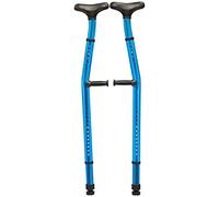 Stampelle Matsuba con canna regolabile doppia ergonomica per tutti i tipi di persone e persone obese con tubi in lega di alluminio. La doppia funzione assorbe gli urti sotto il lato delle stampelle