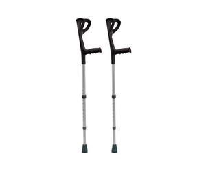 Stampelle Moretti Avambraccio Colore Nero 1 Paio