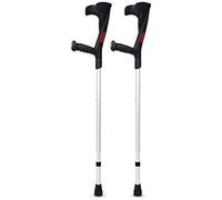 stampelle per adulti, Stampella leggera con manico regolabile - 14 fermi regolabili in altezza - for adulti standard e alti Stampella leggera con braccio