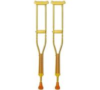 Stampelle per Adulti Stampelle Ascellari per Adulti Girevole da Passeggio in Lega di Alluminio Ascella Uomo Anziano Stampelle Colorate Spalla Bastone da Passeggio per Anziani per Disabili Ba