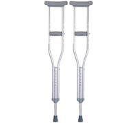 Stampelle per adulti Stampelle ascellari per ascelle regolabili Le stampelle sono leggere, stampelle in alluminio, comode stampelle ascellari Paeets L'ingegneria del corpo umano, camminata