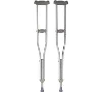 Stampelle per Adulti Stampelle Ascellari per Coppia Regolabile di Stampelle Ascellari, Stampelle Ascellari Regolabili in Altezza Mobilità con Impugnature Morbide, Bastoni da Passeggio Resist