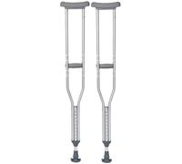 Stampelle per adulti Stampelle ascellari per stampella regolabile Altezza ascellare regolabile bastone antiscivolo per anziani bastone da passeggio retrattile per anziani per adulti e adoles