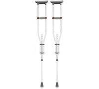 Stampelle per Adulti Stampelle Ascellari per Stampella Regolabile Ascella Pieghevole Anziani Portatori di Handicap Bastone da Passeggio Telescopico Antiscivolo Walker, Una Coppia per Adult