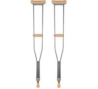 Stampelle per Adulti Stampelle Ascellari per Stampelle da Passeggio per Adulti Leggere Regolabili con Imbottitura Ascellare E Impugnatura, Walker Antiscivolo in Lega di Alluminio Regolabile
