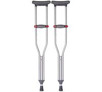 Stampelle per adulti Stampelle ascellari stampelle stampelle per anziani stampelle telescopiche pieghevoli bastoni da passeggio regolabili in altezza Ottimo per viaggi o lavoro