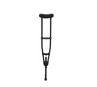 Stampelle per adulti Stampelle/bastoni per disabili ascellari per persone con disabilità liberi di flettersi 2 colori Gamma regolabile 96,5-111,5 cm - Una coppia ideale per viaggi o lavoro