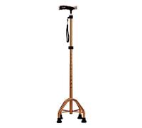 Stampelle per adulti Stampelle in alluminio Stampelle quadrupedi con bastone da passeggio regolabili con luci a LED Ausili per la deambulazione per uomini, donne o adolescenti Convenienti