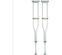 Stampelle per adulti Stampelle pieghevoli ascellari Doppia regolabile Singola regolabile 98-159 cm Maniglia fino all'altezza del suolo Avambraccio Stampella Assistenza Aiuto per la deambulaz
