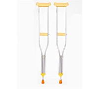 Stampelle per adulti Stampelle sotto le ascelle Stampelle sotto le ascelle per stampelle regolabili Altezza e manico regolabili sotto le ascelle Stampelle per ascelle con punto rosso per adu