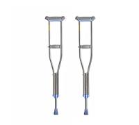 Stampelle per anziani Stampelle leggere per anziani Bastone sotto le ascelle antiscivolo per camminare Stampella ausiliaria (dimensioni: 128-148 cm) Desiderio di (118138 cm)