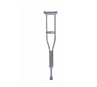 Stampelle per anziani Stampelle leggere per anziani Bastone sotto le ascelle antiscivolo per camminare Stampella ausiliaria (dimensioni: 128-148 cm) Desiderio di (118138 cm)
