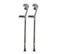 Stampelle per avambraccio in canna (1 paio) - Stampella per polsini leggeri - Maniglia da polso regolabile, ergonomica e confortevole, Adulti standard e alti, Alluminio leggero,C (Colore : B