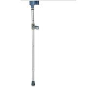 Stampelle per avambraccio Stampella pieghevole regolabile per riabilitazione Riabilitazione Telescopica Medica Antiscivolo Gomito Braccio Ascellare Lega di alluminio Leggera Stampella per br