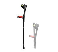 Stampelle Pieghevoli Moda per Adulti, Stampelle per Avambraccio in Alluminio, Stampelle per Ascelle Regolabili in Altezza su 10 Livelli, Maniglie ergonomiche, Stampella da Passeggio (Colore