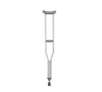 Stampelle Stampelle Stampelle ascellari Stampelle doppie in lega di alluminio Stampelle antiscivolo per anziani Stampelle singole regolabili Stampella ausiliaria (dimensioni: 113-134 cm) Yea