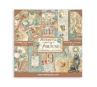 Stamperia 10 fogli per album di ritagli, 30,5 x 30,5 cm (12" x 12") - Fortune