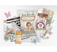 Stamperia - Art Journaling Selection (Large) (Flowers and Poems) | Step-by-Step Tutorial Linked with QR Code. A Complete Set for Journaling and Card Making, Hobbies, Crafts.