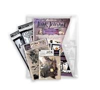 Stamperia - Art Journaling Selection with Junk Journal, Ephemera, Rub-On Kit, Stencils and Stamp. Tutorial Linked with QR Code. Perfect Set for Card Making, Journaling and Crafts (Halloween)