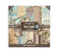 Stamperia Blocco 10 fogli 30.5x30.5 (12""x12"") - Double Face Sea Land"