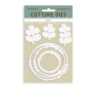 Stamperia - Cutting Dies for Scrapbooking, Albums, Card Making, Bullet Journalling and More, Create Decorations with Natural Elements, Perfect for Crafts and Gifting (A6) (Timeless, Wrath)