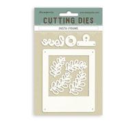 Stamperia - Cutting Dies for Scrapbooking, Albums, Cards, Bullet Journals, and More, Create Decorations with Natural Elements, Perfect for Crafts and Gifting (A6) (Venice, City of Art - Insta-Frame)