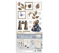 Stamperia Dewdrops Carta Decorativa, Assorted, 15 x 30,5 x 0,3 cm