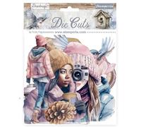 Stamperia Dewdrops Carta Decorativa, Assorted, 17,3 x 17,3 x 0,3 cm