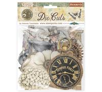 Stamperia - Die Cuts for Scrapbooks, Albums, Cards, Bullet Journals and More, Laser Cut Cardboard Shapes, Easy to Glue, Perfect for Hobbies, Crafts, and Gifting (Gardens of Time) (Assorted)
