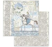 Stamperia DS PAPR12 Horse Foglio Double Face-Cavallo, Multicolore, 31.5cmX30.5cm, 10 unità