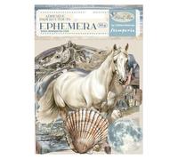 Stamperia - Ephemera for Scrapbooking, Albums, Card Making, Bullet Journalling and More, Adhesive Paper Cut Outs, Easy to Apply, Perfect for Hobbies, Crafts, and Gifting (Silent Sea)