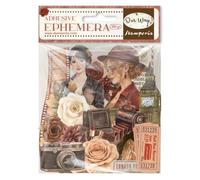 Stamperia - Ephemera for Scrapbooking and Albums (Our Way) | For Card Making, Bullet Journaling and More, Adhesive Paper Cut Outs, Easy to Apply, Perfect for Hobbies, Crafts and Gifting
