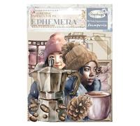 Stamperia - Ephemera per scrapbooking, album, card making, bullet journalling and more adhesive paper, easy to apply, Perfect for hobby, artigianato, and gifting (dewdrops)