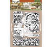 Stamperia - HD Timbro di gomma - Savana Zebra Texture
