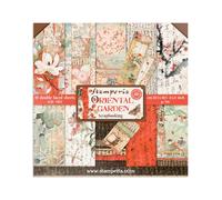 STAMPERIA INTERNATIONAL, KFT PAPER PAD 8X8 10PK ORIENTAL g, 203 x 203 (8 x 8), Multicoloured