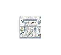 STAMPERIA INTERNATIONAL, KFT Stamperia-Scrapbooking Pad-Romantic Sea Dream, Multicoloured, 12 x 12 inches