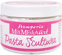 STAMPERIA INTERNATIONAL, KFT Stamperia-Scultura Pasta, Cervo di Natale Bianco, racconti Invernali, 150 ml