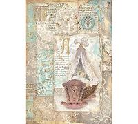 Stamperia International Rice Paper-Sleeping Beauty Cradle Carta di Riso-Culla di Bellezza addormentata, Vario, A4