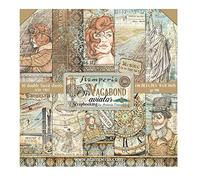 Stamperia International Stamperia-Mini Scrapbooking-Sir Vagabond-Aviator, Carta, Bianco, OSFA