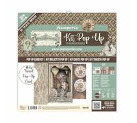 Stamperia International Stamperia-Tunnel Pop Up Kit-Voyages Fantastiques, Multicolore, Taglia unica