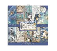 Stamperia International Tampone per Scrapbooking-Cosmos Infinity, Multicolore, 30,5 x 30,5 cm