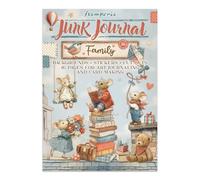 Stamperia - Junk Journal Stickers, Cut-Outs, and Backgrounds for Scrapbooks, Albums, Card Making, Bullet Journalling and More, Perfect for Hobbies, Crafts, and Gifting (Family)