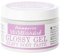 STAMPERIA K3P43 Gel Lucido 150 ML Heavy Body Paste a base d' acqua, Trasparente 7 X 7 X 5