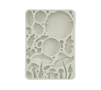 Stamperia KACMA536 - Stampo in silicone A5, in legno, 14, 8 x 21 x 1,1 cm